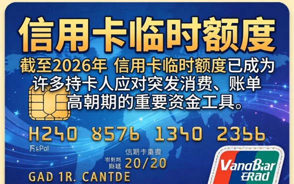 如何申请信用卡临时额度，信用卡临时额度怎么申请