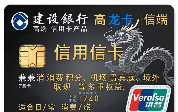 建行龙卡信用卡是什么卡，建行龙卡信用卡怎么办理