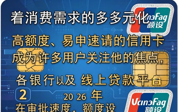 哪个信用卡好申请额度高，哪个银行信用卡额度高好申请