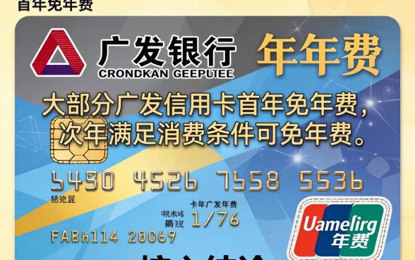 广发银行信用卡有年费吗，广发银行信用卡年费多少