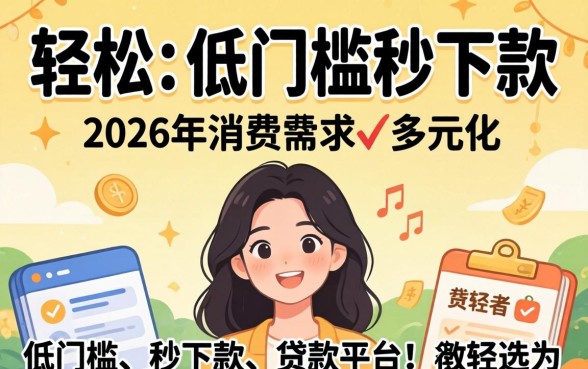 如何才能轻松实现低门槛秒下款