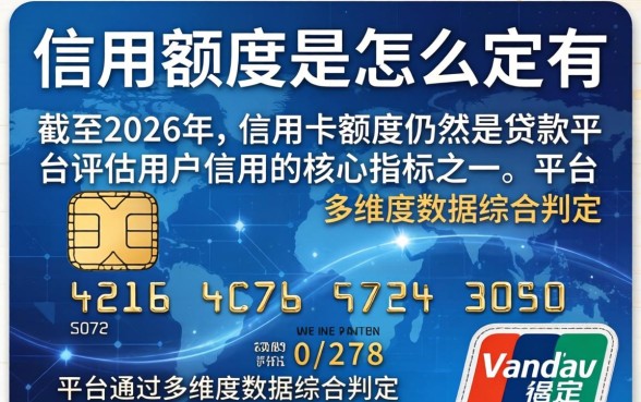 信用卡的额度是怎么定的？信用卡额度由什么决定