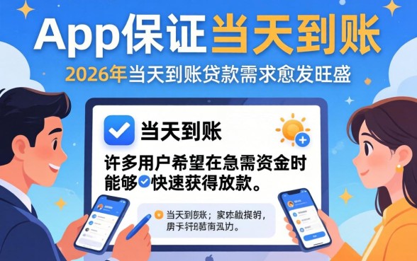 有哪些app可以保证当天到账