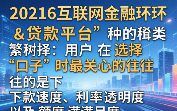 你知道哪个口子亲测好下款吗，哪个贷款平台好下款