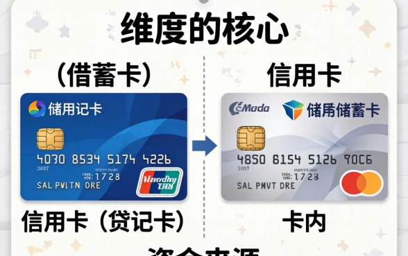储蓄卡和信用卡怎么区分，储蓄卡和信用卡的区别