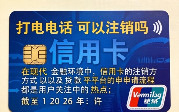 信用卡打电话可以注销吗，信用卡如何注销