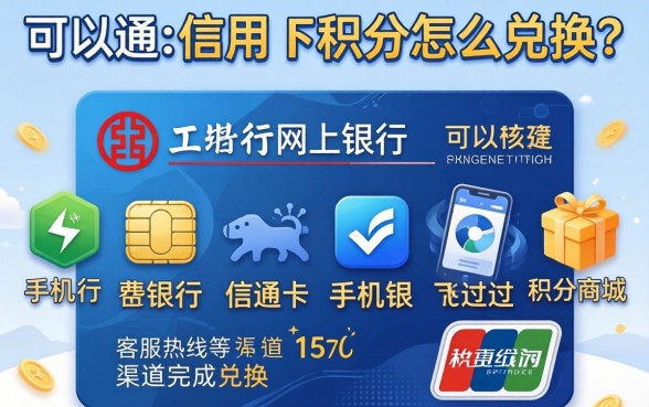 工行信用卡积分怎么兑换？积分兑换方法和流程详解