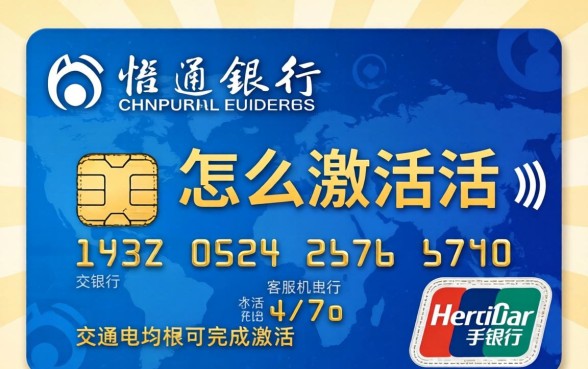 交通银行信用卡怎么激活，交通银行信用卡激活流程