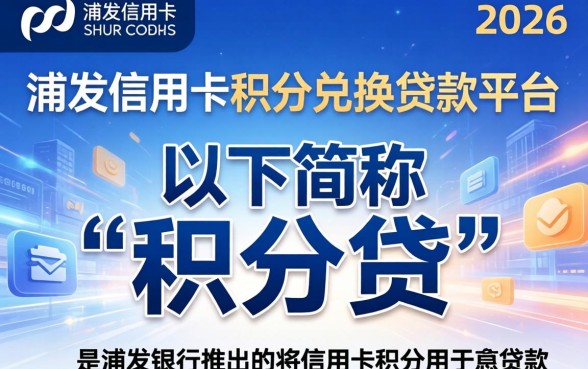 浦发信用卡积分怎么兑换？积分兑换比例和流程是什么