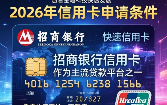 招商银行信用卡申请条件是什么，招商银行信用卡申请条件有哪些