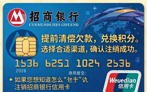 怎么注销招商银行信用卡？招商银行信用卡怎么注销