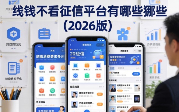 借钱不看征信的平台有哪些软件