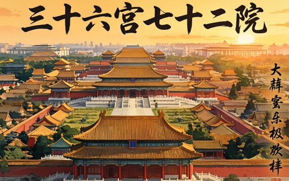 三十六宫七十二院