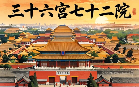 三十六宫七十二院