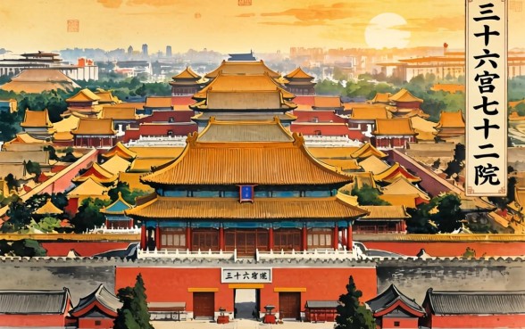 三十六宫七十二院