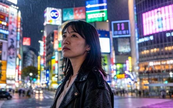 将目光转向性的日本已婚妇女