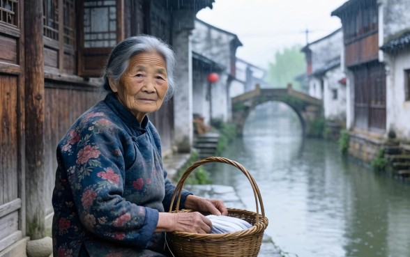 婆婆执着地舔遍全身