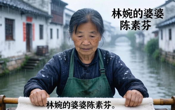 婆婆执着地舔遍全身