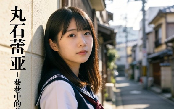 巷弄中的亚洲美人