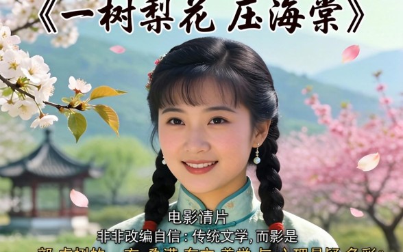 一树梨花压海棠