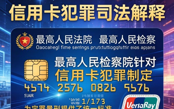 信用卡犯罪司法解释